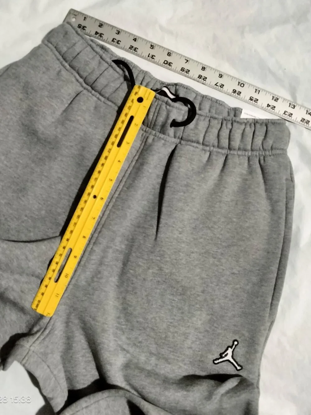 Jordan Essentials Men's Fleece Pants Sweatpants Carbon Grey DA9820-091 Size S